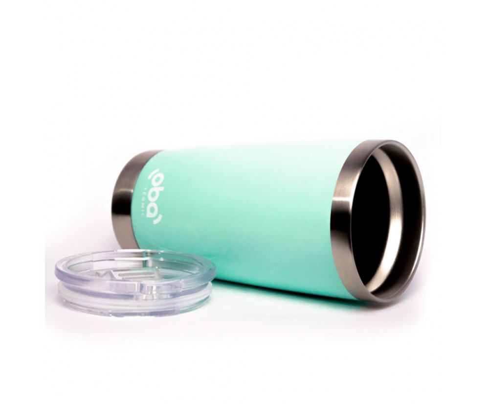 Copo Térmico 591ml  Com Tampa e com Abridor De Garrafas Original - Verde