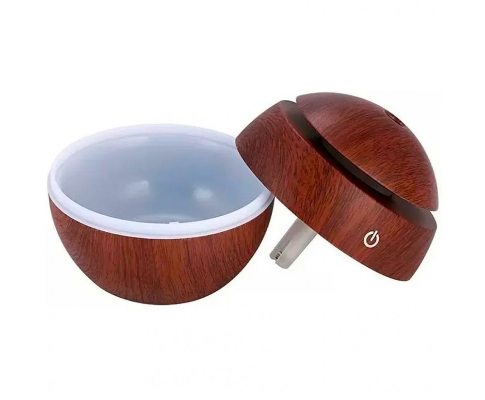 Mini Umidificador Ar Portátil Purificador Usb Led Colorido