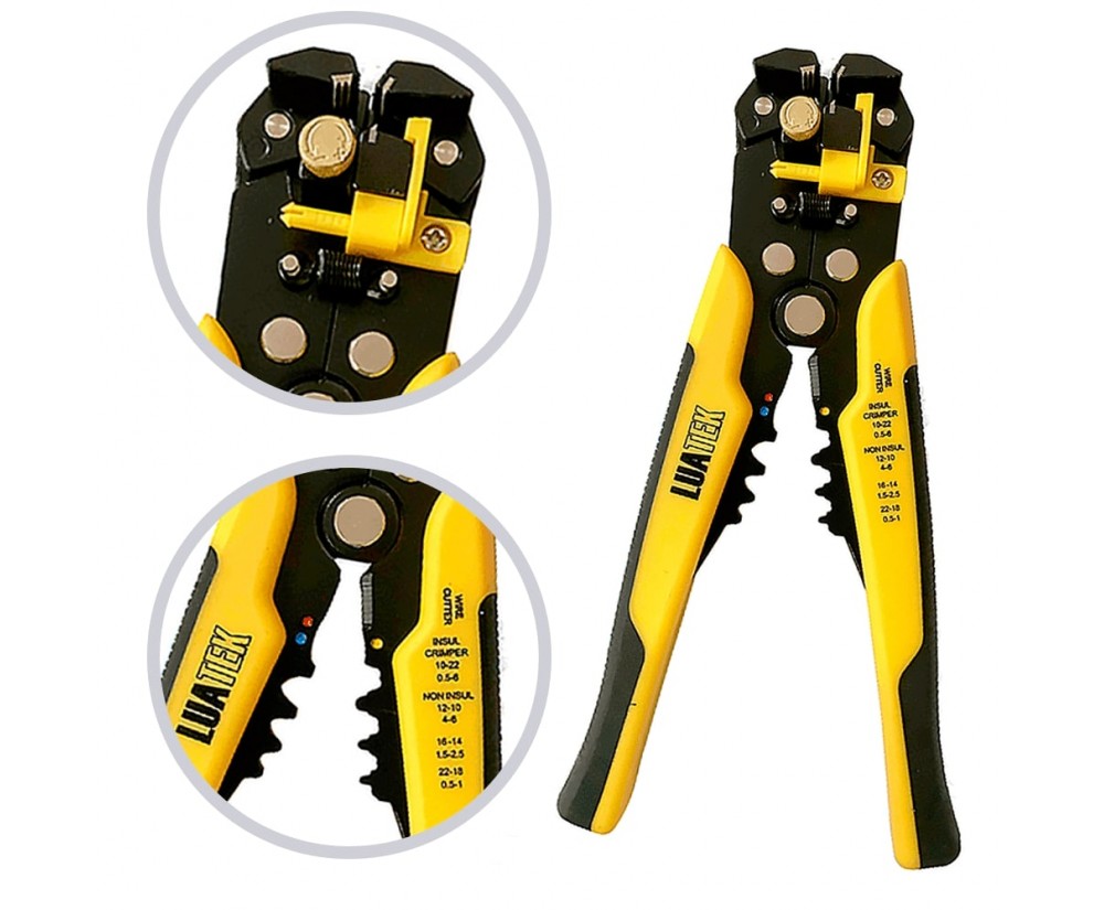 Alicate Automatico Decapador Crimpador Automático 5 Em 1