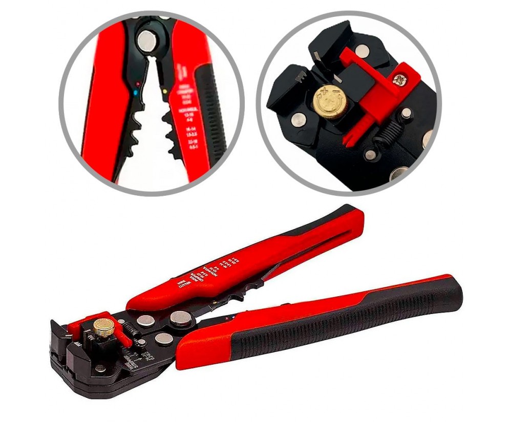 Alicate Automatico Decapador Crimpador Automático 5 Em 1