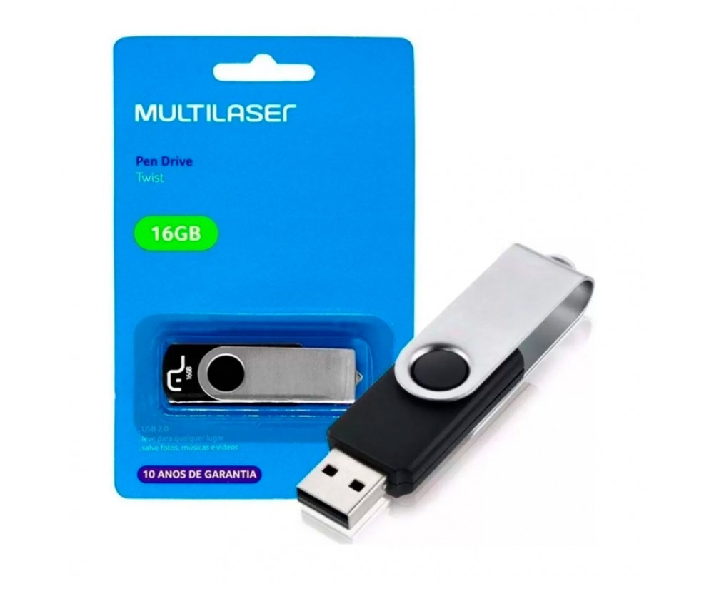 Pendrive Multilaser 16 Gb - Original - Oferta Especial